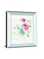 Cottage Garden II Shiplap By Danhui Nai - Mirror Framed Print Wall Art - White