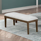 Essence - Dining Bench With Natural Cushion