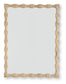 Acelmore - Accent Mirror - Light Brown