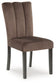 Jeshina - Dining Upholstered Side Chair (Set of 2) - Mocha