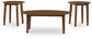 Gordonay - Occasional Table Set (Set of 3) - Brown
