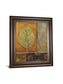 Copper Leaf By Viola Lee - Framed Print Wall Art - Light Brown