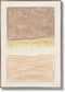 Textured Dune Layers - 28" x 40" Framed Wall Art - Beige