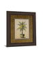 Potted Palm I - Framed Print Wall Art - Light Brown