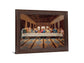 Renaissance Gathering - 28" x 34" Framed Wall Art - Dark Brown