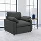 Collins - Upholstered Power Recliner Chair