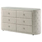 Sonya - 6-Drawer Upholstered Bedroom Dresser