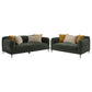 Jade - 2 Piece Chenille Upholstered Sofa Set