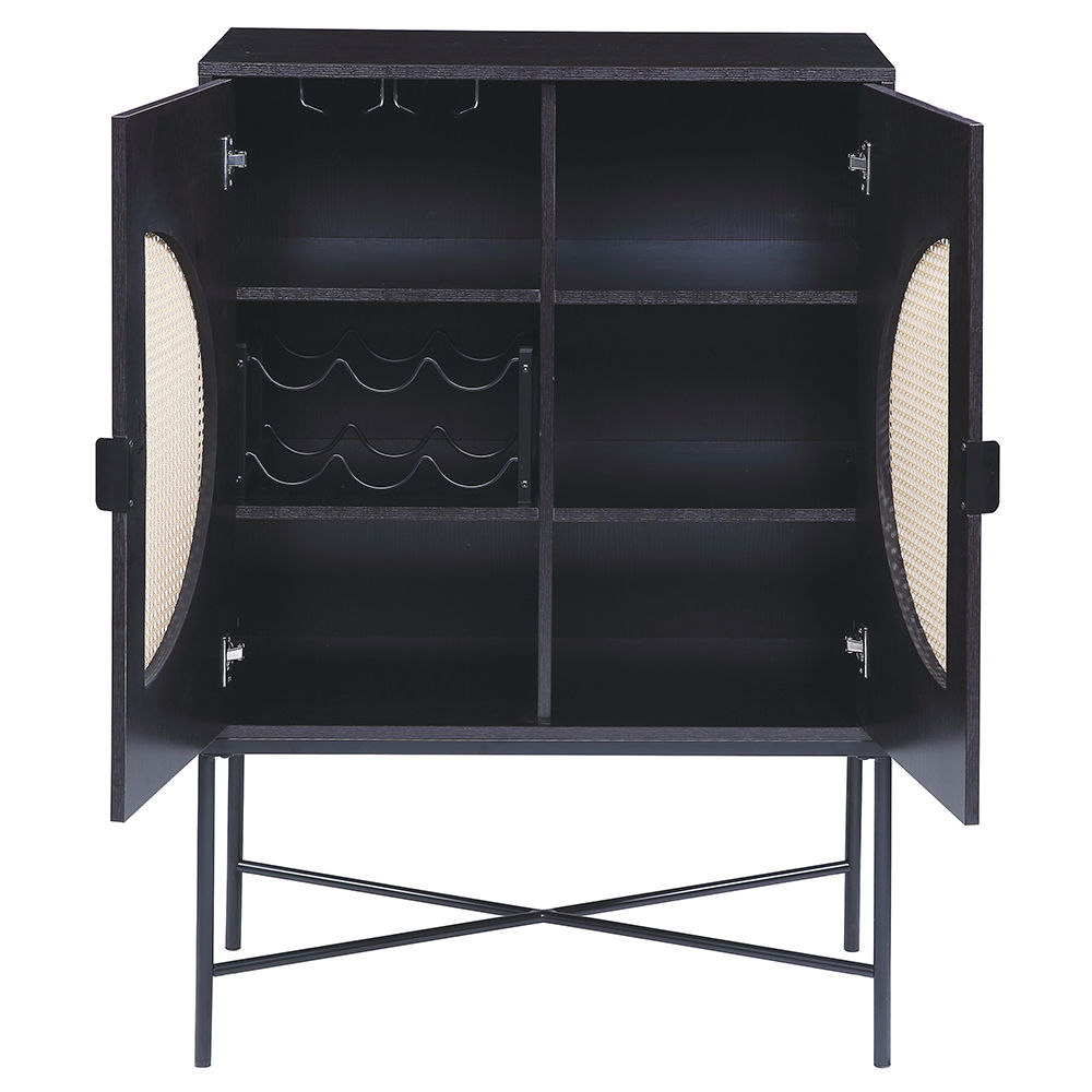 Colson - Wine Cabinet - Black
