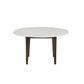 Essence - 54" Round Dining Table With Marble Top