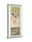 Kimono Il By Loretta Linza - Mirror Framed Print Wall Art - Beige