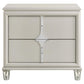 Olivia - 2-Drawer Nightstand Bedside Table - Pearl White