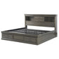 Louis Philippe III - Bed w/Storage