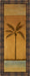 Golden Palm I By Jordan Grey - Framed Print Wall Art - Light Brown
