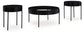 Ardoline - Occasional Table Set (Set of 3) - Black