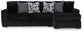 Midnight-Madness - 2 Piece Sectional