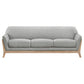 Vaughn - Fabric Upholstered Flared Arm Sofa Set