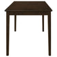 Guillen - 5 Piece Rectangular Dining Table Set - Cappuccino