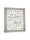 Positivity VIII By Laura Marshall - Framed Print Wall Art - Gray