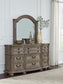 Ardenfield - Dresser And Mirror - Light Brown
