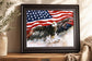22x26 Flying Free By Kelly Donovan - Red