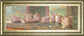 Gathering Il By Lorraine Vail - Framed Print Wall Art - Light Brown