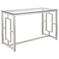 Merced - Glass Top Metal Table