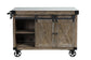 Alforvott - Kitchen Island - Marble Top & Weathered Gray