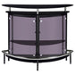 Amarillo - Freestanding Glass Top Home Bar Wine Cabinet