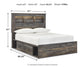 Drystan - Panel Bookcase Bed