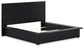 Londer - California King Panel Bed - Black