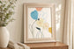 22x26 Contour Garden III By June Erica Vess - Light Blue