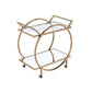 Traverse - Serving Cart - Mirrored & Champagne