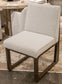 Radkin - Dining Upholstered Side Chair (Set of 2) - Off White / Brown