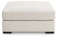 Donelson Creek - Oversized Accent Ottoman - Vanilla