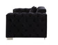 Trislar - Chair With Pillow Same Lv01399) - Black Velvet