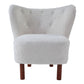 Zusud - Accent Chair - White Teddy Sherpa