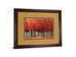 Red Forest By Asia Jensen - Framed Print Wall Art - Red