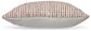 Nashlin - Pillow (Set of 4) - White / Rust