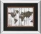 Hearthered World By Bassin Mirrored Frame - Dark Brown