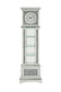 Noralie - 63" Standing Grandfather Clock With LED - Mirrored & Faux Diamonds