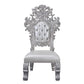 Valkyrie - Side Chair Set of 2) - Synthetic Leather & Antique Platinum