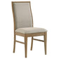 Adina - Upholstered Dining Side Chair (Set of 2) - Barley