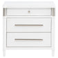Gracemont - 3-Drawer Bedroom Nightstand Bedside Table - White