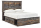 Drystan - Panel Bookcase Bed