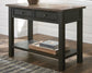 Tyler Creek - Sofa Table - Grayish Brown / Black