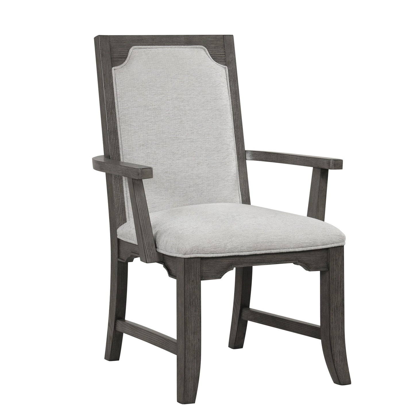 Lisbon - Dining Arm Chair (Set of 2) - Gray
