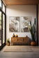 "Ethereal Whispers I" Hand-Embellished Canvas In Frame - Brown / Beige / Gray