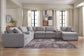 Modmax - U-Shaped Sectional - Granite