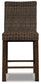 Paradise Trail - Barstool (Set of 2) - Medium Brown